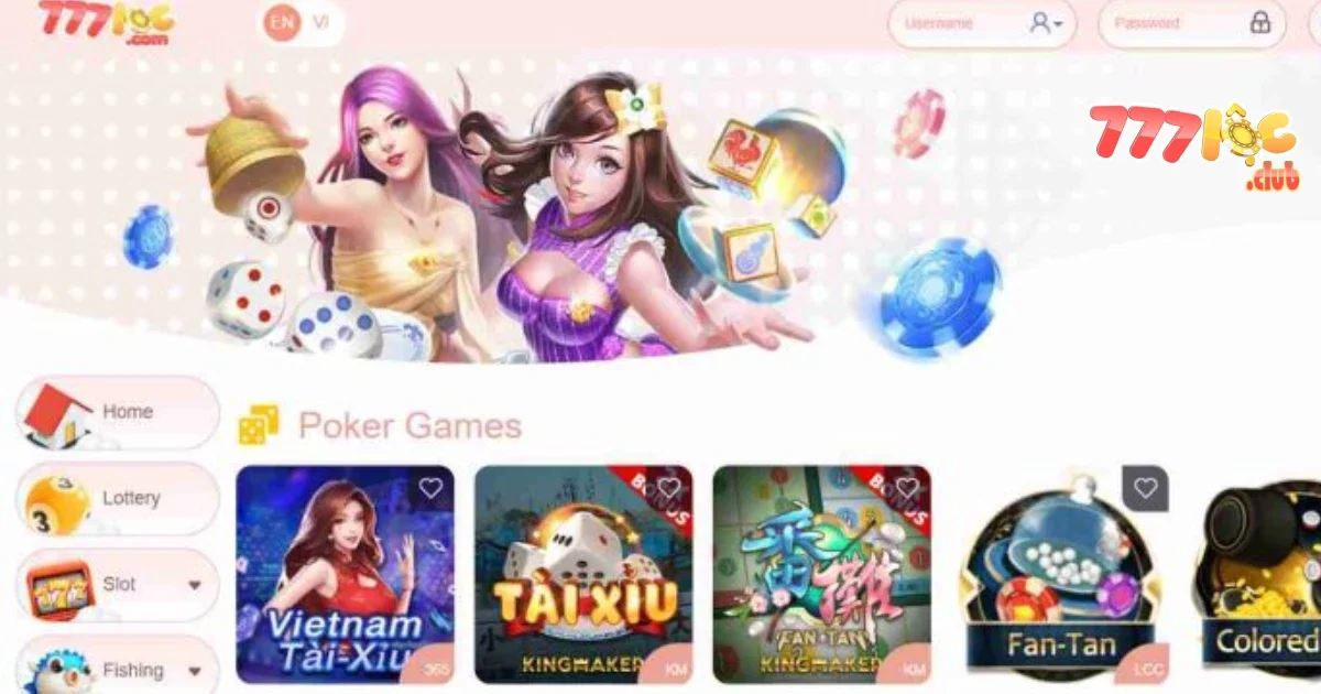 Các Trò Chơi Game Bài 777loc Được Yêu Thích Nhất